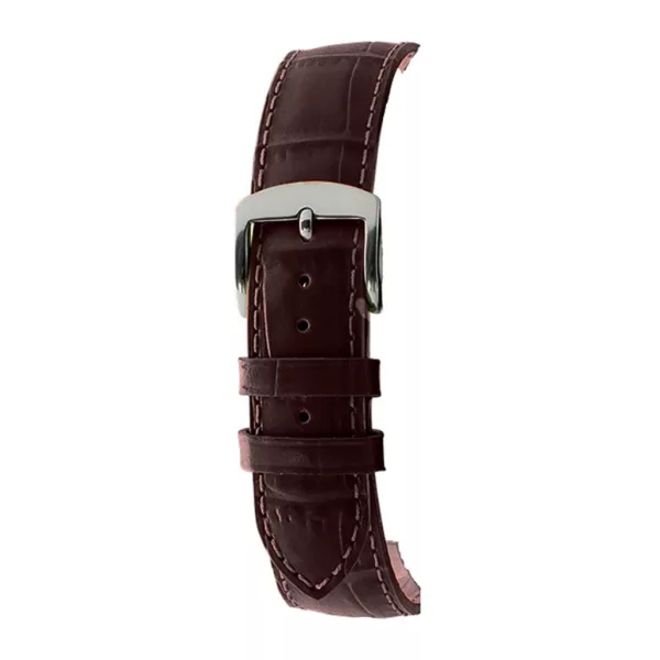 Rochet Yaoundé brown leather watch strap, 12 mm – 5195303