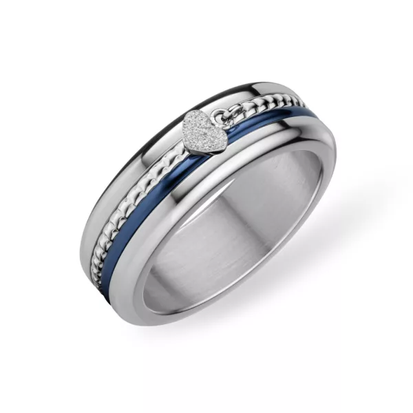 Bering women's ring 526-ANNIV20SB-9
