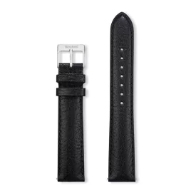 Rochet Texas black leather watch strap, 22 mm – 5340801