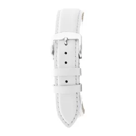 Rochet Miami white leather watch strap, 18 mm – 5411802ST