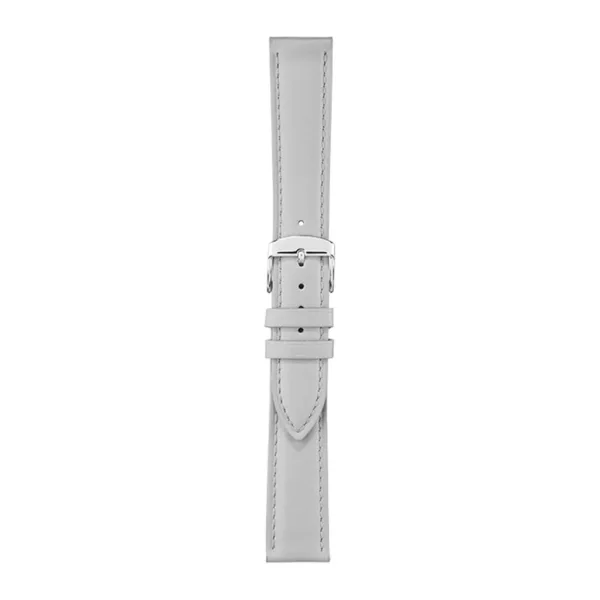 Rochet Miami grey leather watch strap, 20 mm – 5412000ST