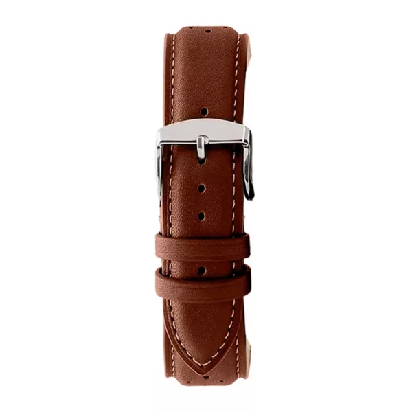 Rochet Nevada brown leather watch strap, 22 mm – 5422203ST