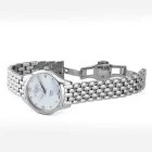 Roamer Soleure diamond women's watch 547857 41 25 50, silver stainless steel strap