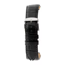   Rochet Charleston black leather watch strap, 14 mm – 5491401ST