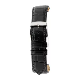   Rochet Charleston black leather watch strap, 14 mm – 5491401XL