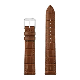   Rochet Charleston tan leather watch strap, 18 mm – 5491804ST