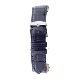   Rochet Charleston navy blue leather watch strap, 20 mm – 5492006ST