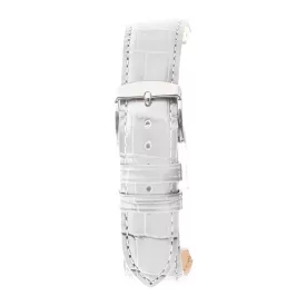   Rochet Charleston white leather watch strap, 22 mm – 5492202ST