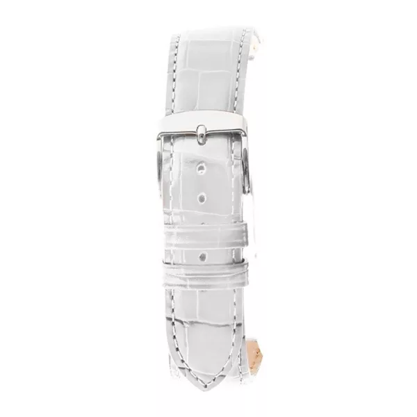 Rochet Charleston white leather watch strap, 22 mm – 5492202ST