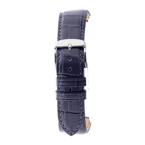 Rochet Charleston navy blue leather watch strap, 22 mm – 5492206ST