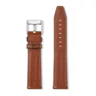 Rochet Rialto tan leather watch strap, 22 mm – 5502204