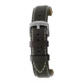 Rochet Aviator brown leather watch strap, 20 mm – 5520703
