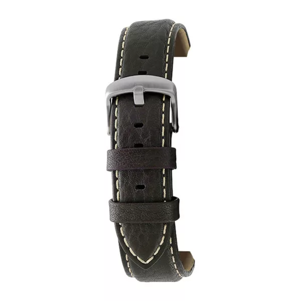 Rochet Aviator brown leather watch strap, 20 mm – 5520703