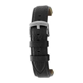 Rochet Aviator black leather watch strap, 22 mm – 5520891