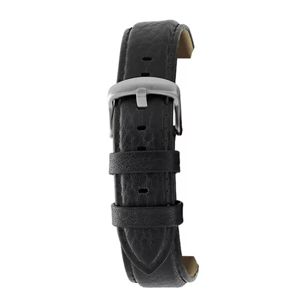 Rochet Aviator black leather watch strap, 24 mm – 5522491