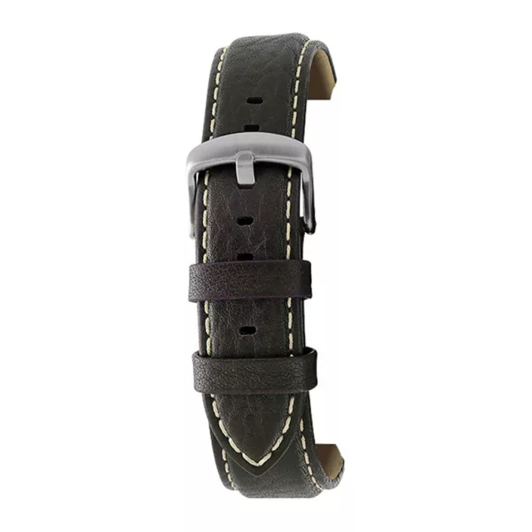 Rochet Aviator brown leather watch strap, 20 mm – 5525703