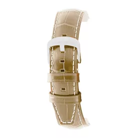 Rochet Indiana beige leather watch strap, 22 mm – 5590813