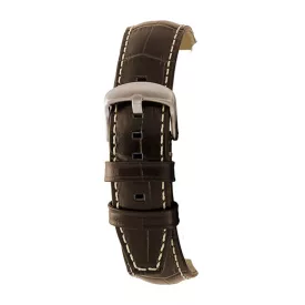 Rochet Indiana brown leather watch strap, 24 mm – 5592403