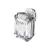 Swarovski Mesmera women's earrings 5600860 – transparent and silver stainless steel