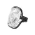 Swarovski Harmonia women's ring 60 5610346 – transparent and black stainless steel