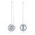 Swarovski Dextera female earrings 5663498