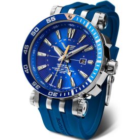   Vostok Europe Energia Rocket GMT men's watch NH34A-575A716-S