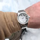 Vostok Europe Expedition Glacier Limited Edition men's watch NH35-592A784, silver dial, silver stainless steel strap