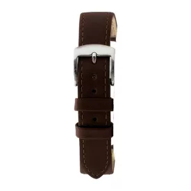 Rochet Leeds brown leather watch strap, 14 mm – 6130403