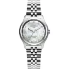 Roamer Cassandra Diamond women's watch 626847 41 89 20, silver stainless steel strap