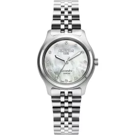 Roamer Cassandra Diamond women's watch 626847 41 89 20, silver stainless steel strap
