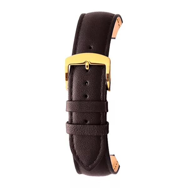 Rochet Screen brown leather watch strap, 20 mm – 6330703