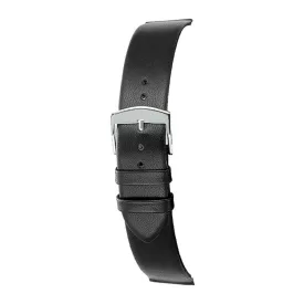 Rochet Trendy black leather watch strap, 10 mm – 6340201