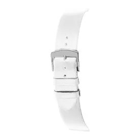 Rochet Trendy white leather watch strap, 12 mm – 6340302