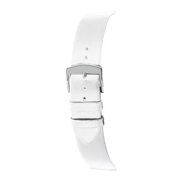 Rochet Trendy white leather watch strap, 12 mm – 6340302