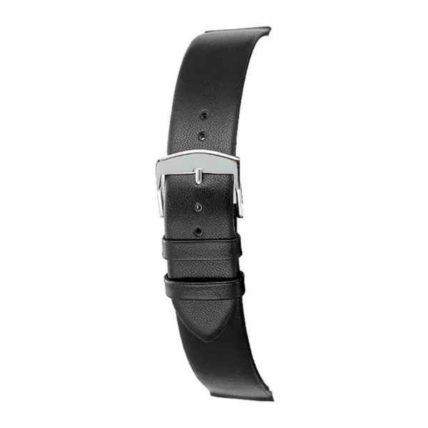 Rochet Trendy black leather watch strap, 16 mm – 6340501