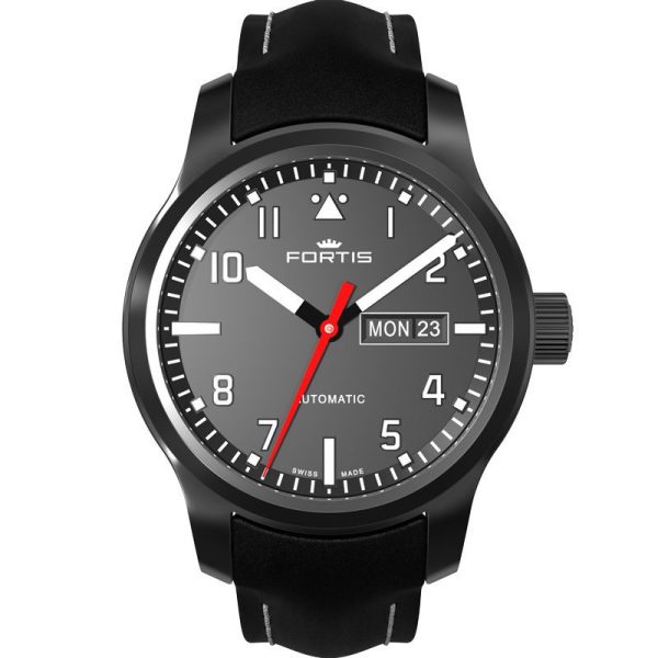 Fortis Aviatis Aeromaster men's watch 655.18.10 L01