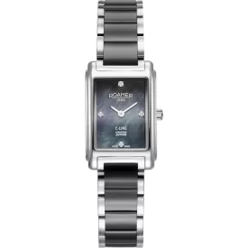 Roamer C-Line Diamond women's watch 659845 41 89 60, silver stainless steel strap