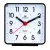 Merion black alarm clock 6616-1