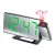 Black projection alarm clock 6623-2