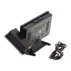 Black projection alarm clock 6623-2