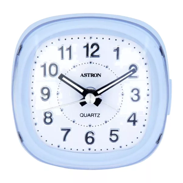 Astron white alarm clock 6647-7