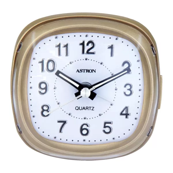 Astron gold alarm clock 6647-9