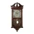 Merion walnut wooden pendulum wall clock 6659-1