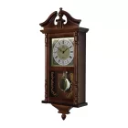 Merion walnut wooden pendulum wall clock 6659-1