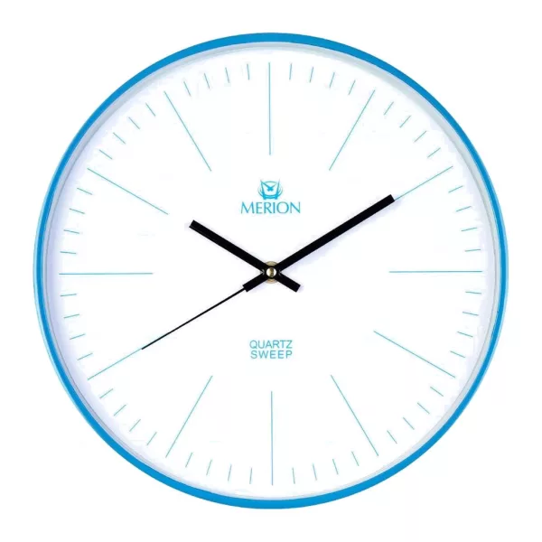 Merion blue wall clock 6691-2