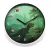 Merion white wall clock 6692-1