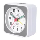 Merion white and grey alarm clock 6726-5