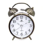 Merion brown metal alarm clock 6814-5