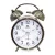 Merion brown metal alarm clock 6814-5