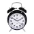 Merion black metal alarm clock 6816-1